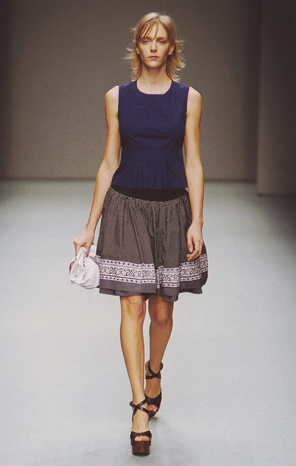 2002年春夏ファッションショー Miu Miu