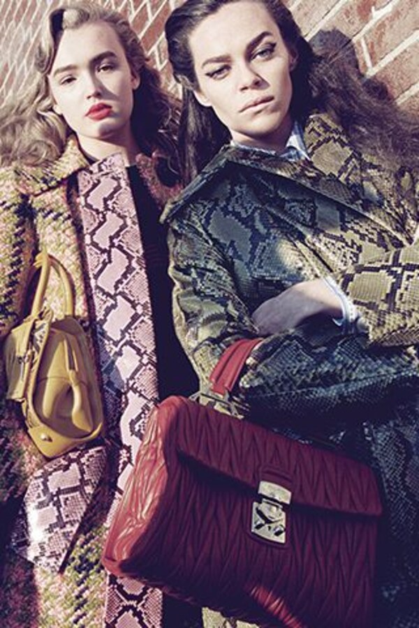 Fall Winter 2015 Campaign Miu Miu