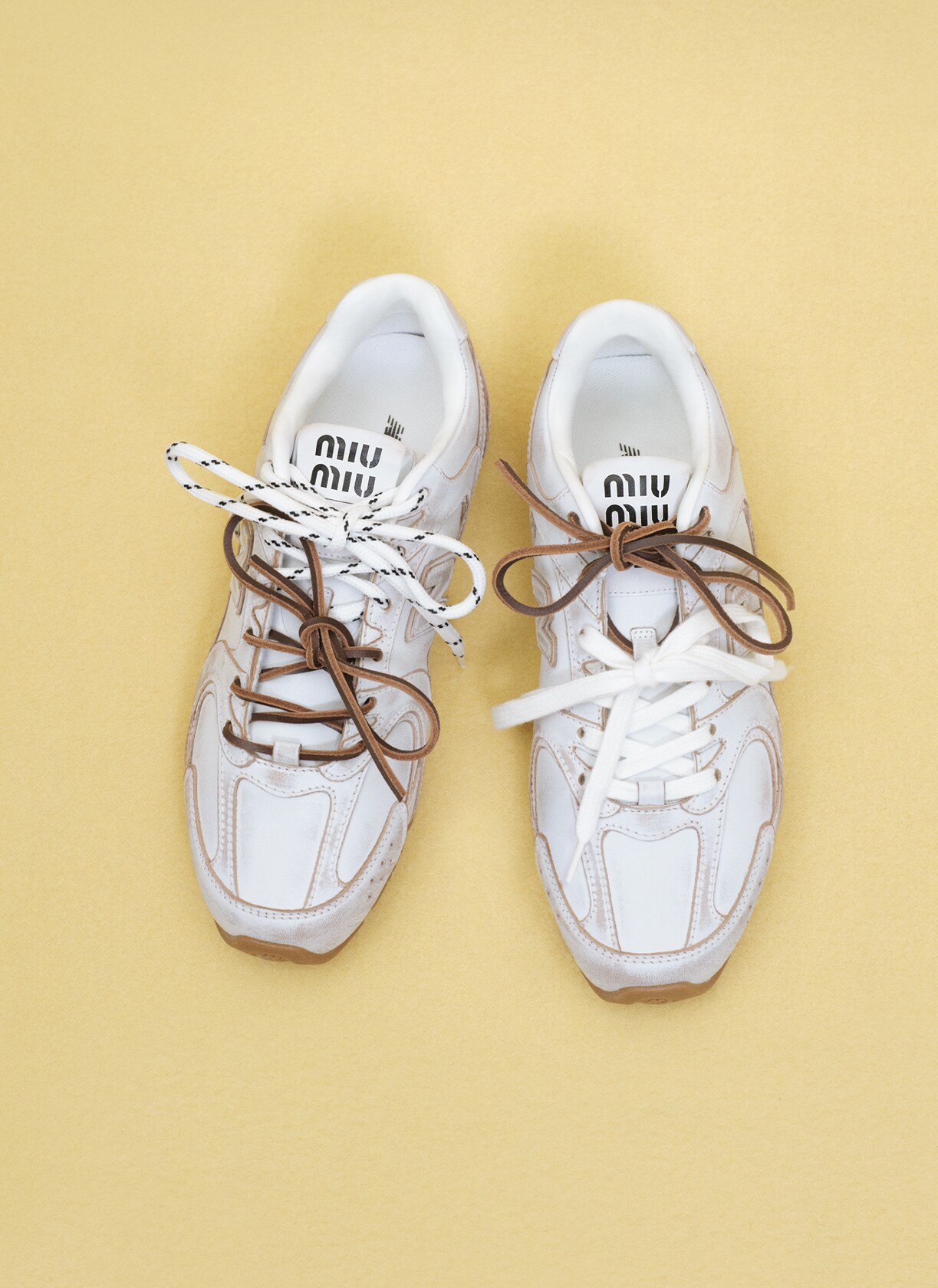 ♡miumiu ミュウミュウ ビジューバレーシューズ 22㎝♡（ミュウ