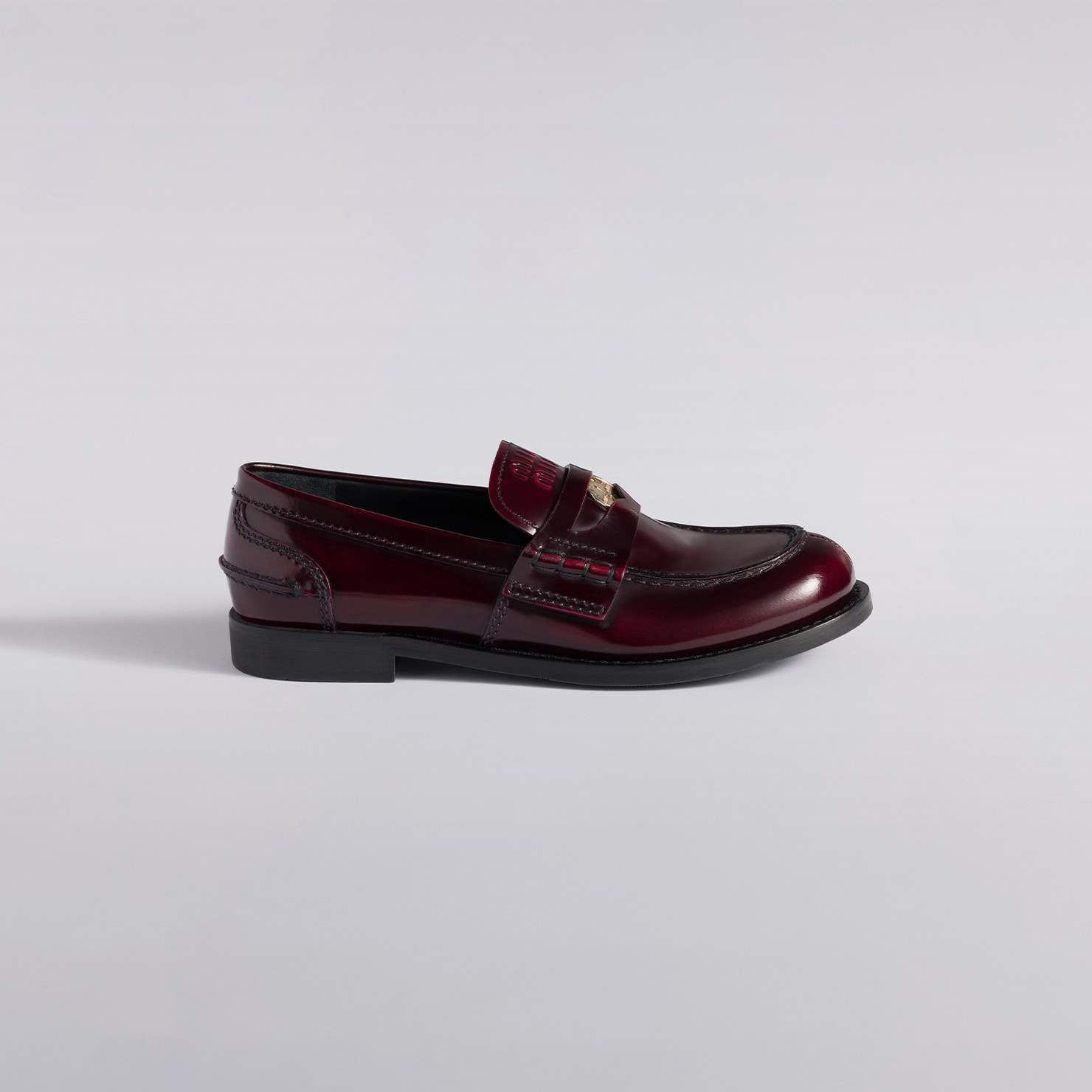 Miu miu red shoes hotsell