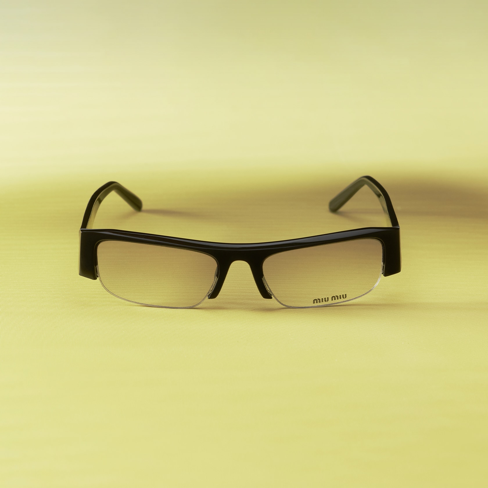 Miu Miu Eyewear Miu Miu サングラス | ゴールドトーン