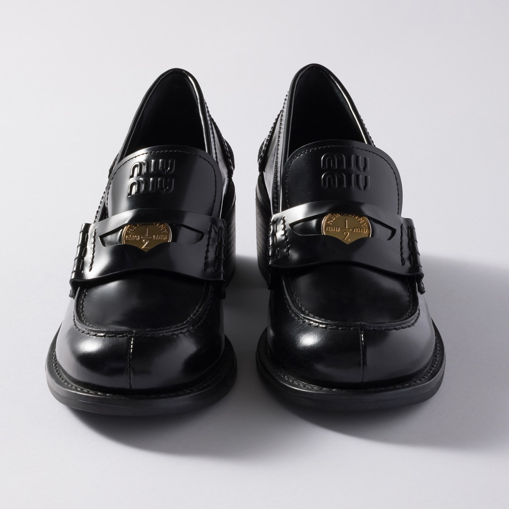 レディース ペニーローファー Miu Miu