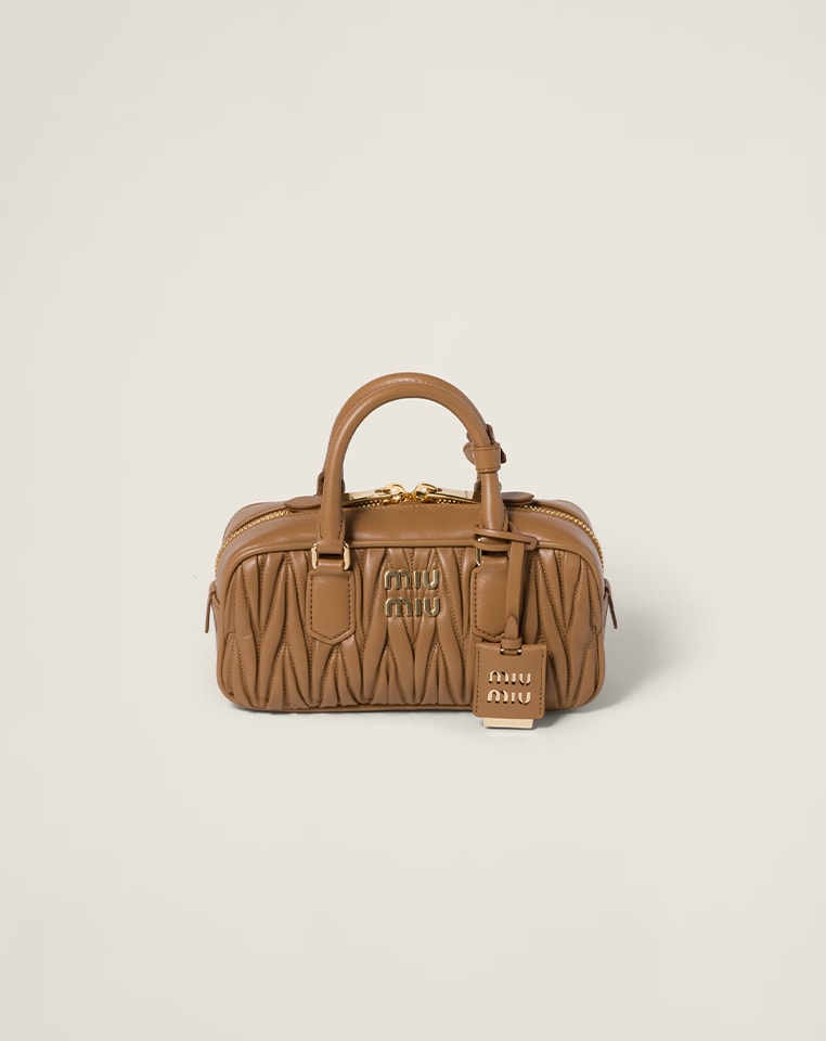 スティールグレー 軽量ポンジ ダウンジャケット | Miu Miu