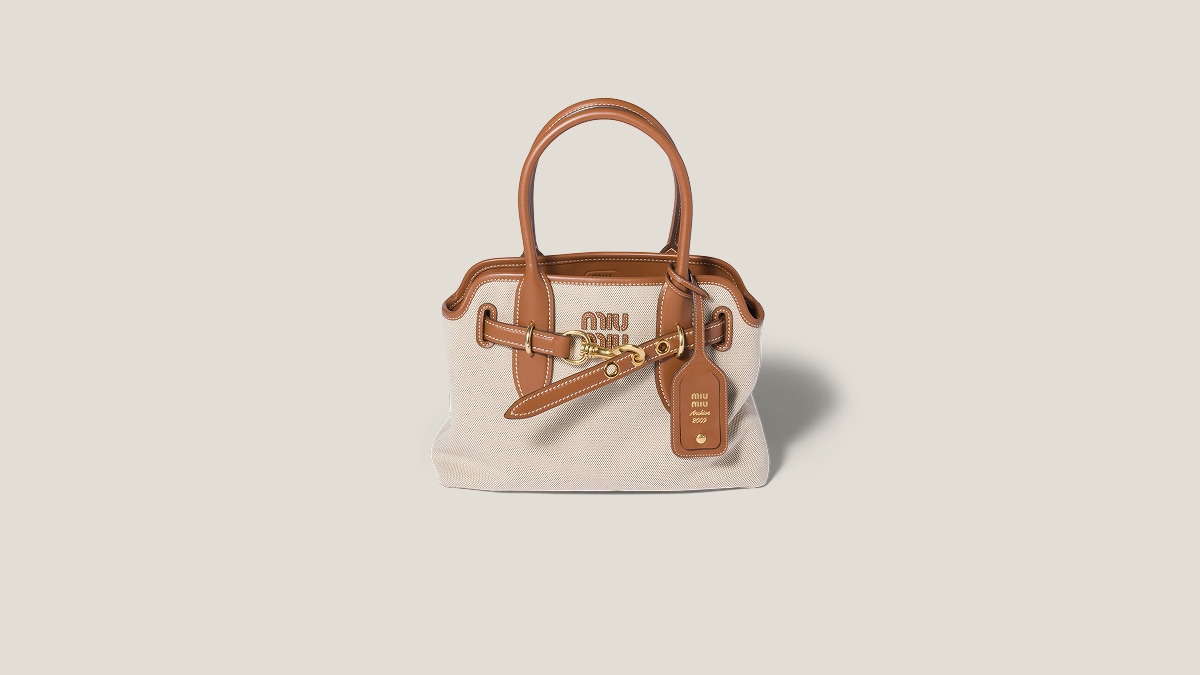 コーヒー アルカディ マテラッセ ナッパレザー バッグ | Miu Miu - 日本