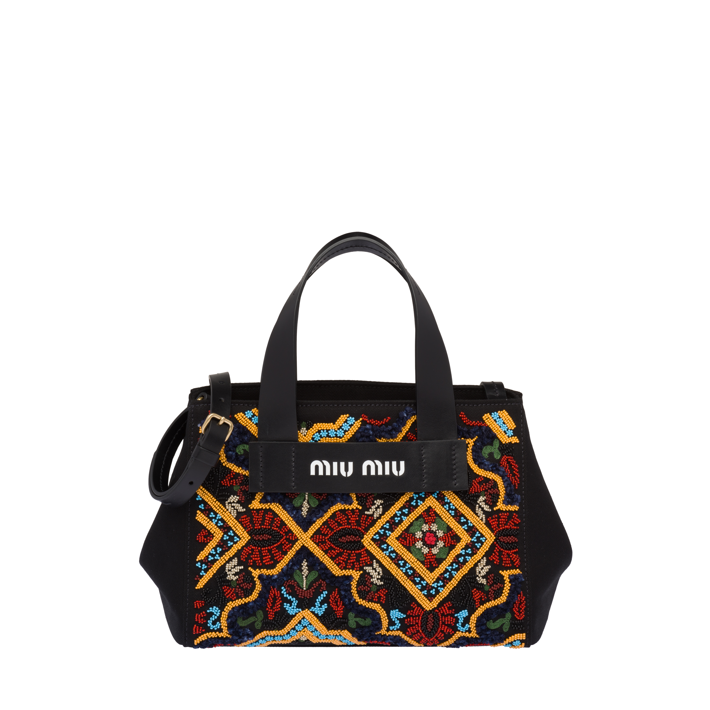 embroidered handbag