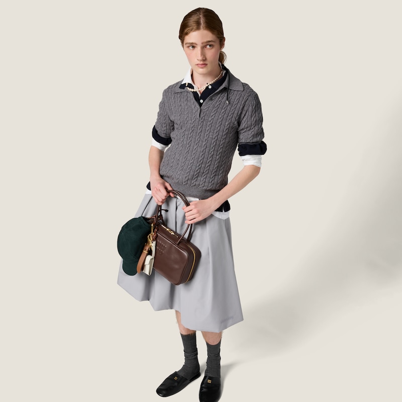 حقيبة توب هاندل Beau من الجلد