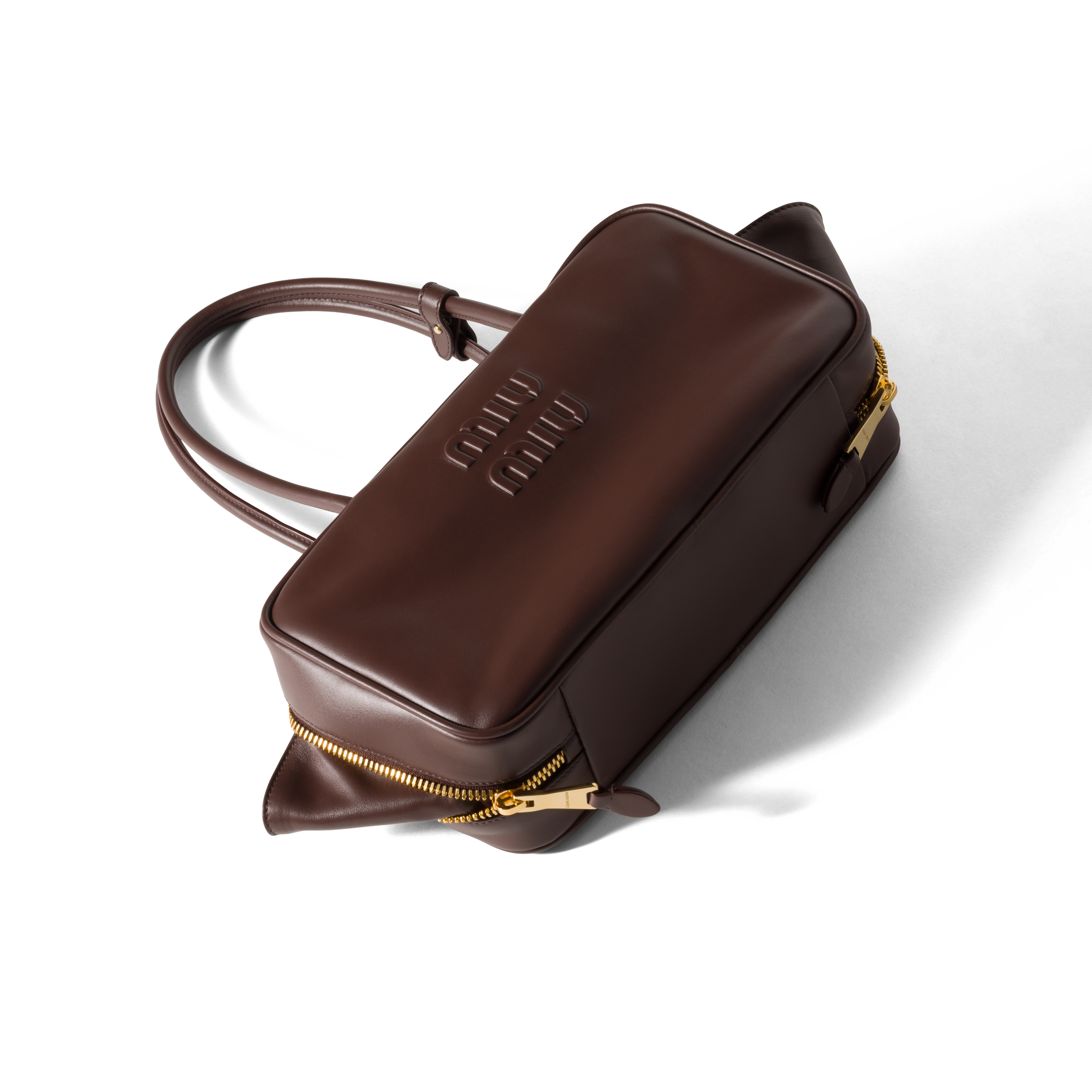 Briarwood Beau Leather Top-handle Bag | Miu Miu Briarwood Beau Leather Top-handle Bag | Miu Miu