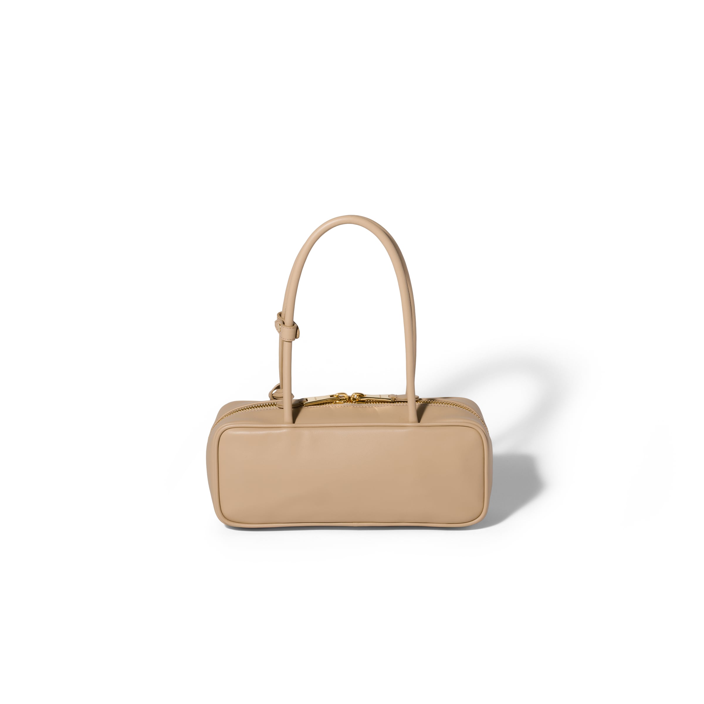 Miu Miu Beau Leather Bag In Brown