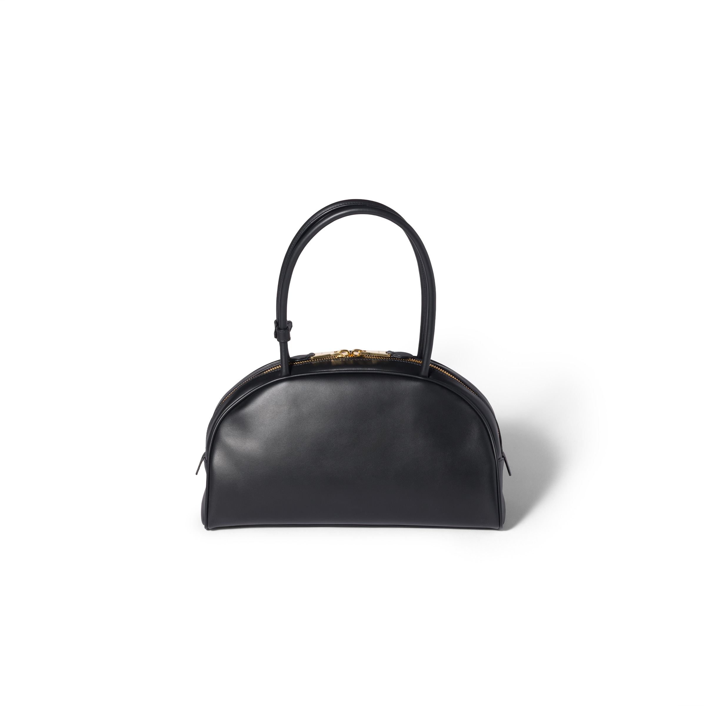 Miu Miu Black Calf Leather Bos Taurus Shoulder Bag