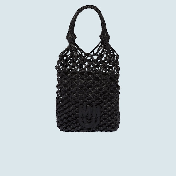 prada macrame bag