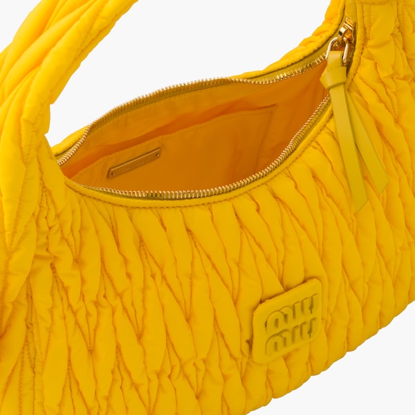 miu miu hobo shoulder bolsa