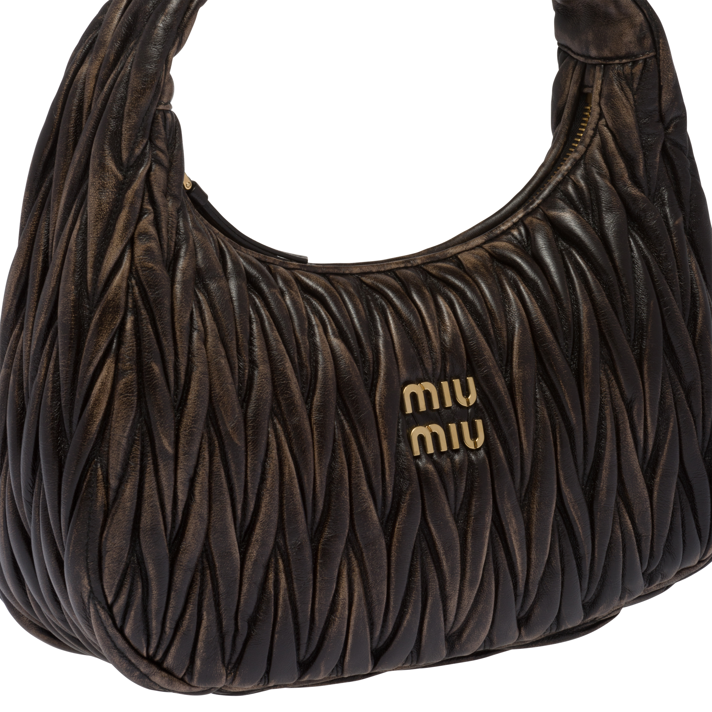 楽天市場】ミュウミュウ MIU MIU ナッパレザー ミニバッグ