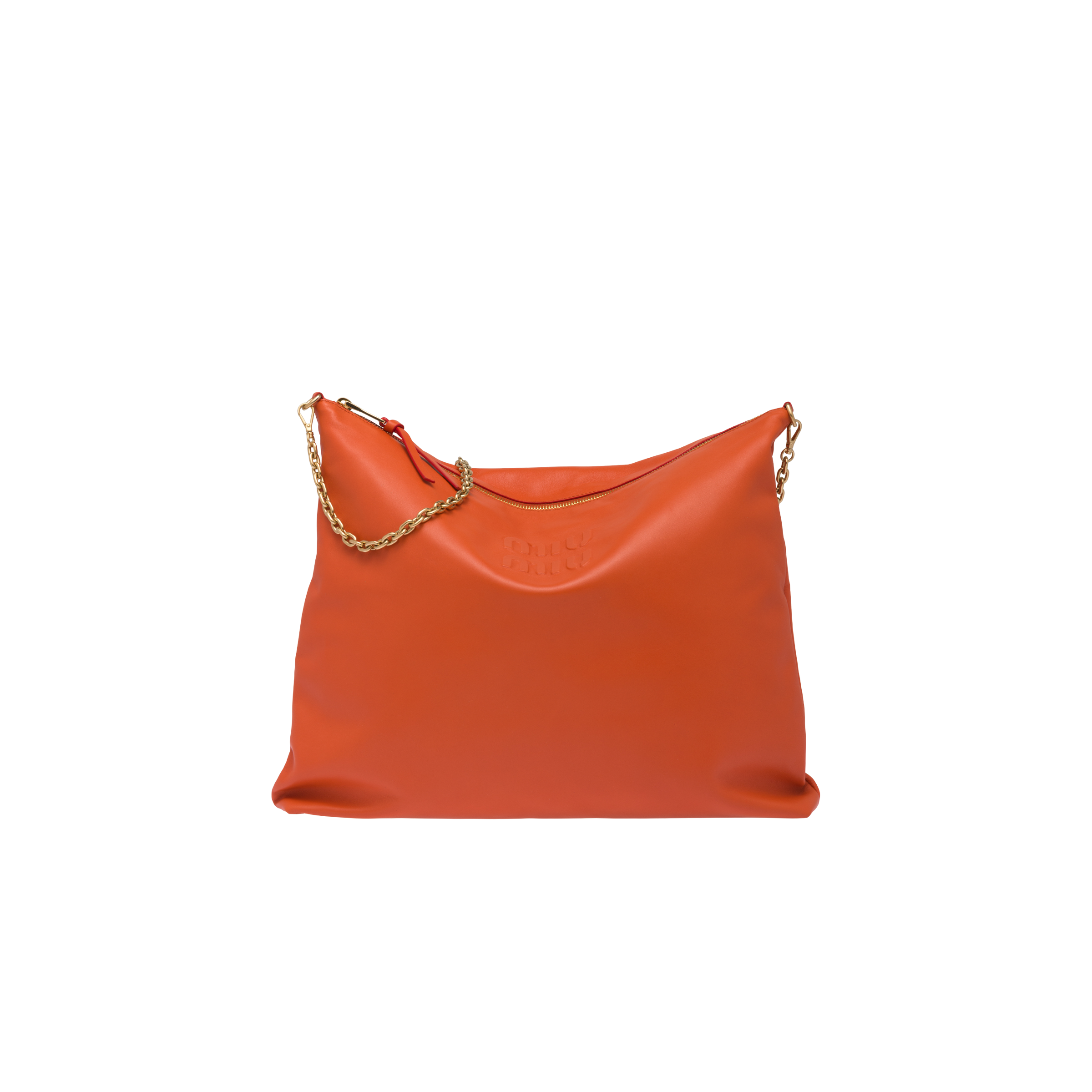 Leather shoulder bag