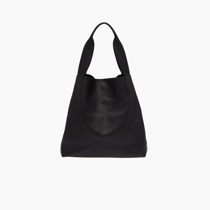 Black Leather Hobo Bag Miu Miu