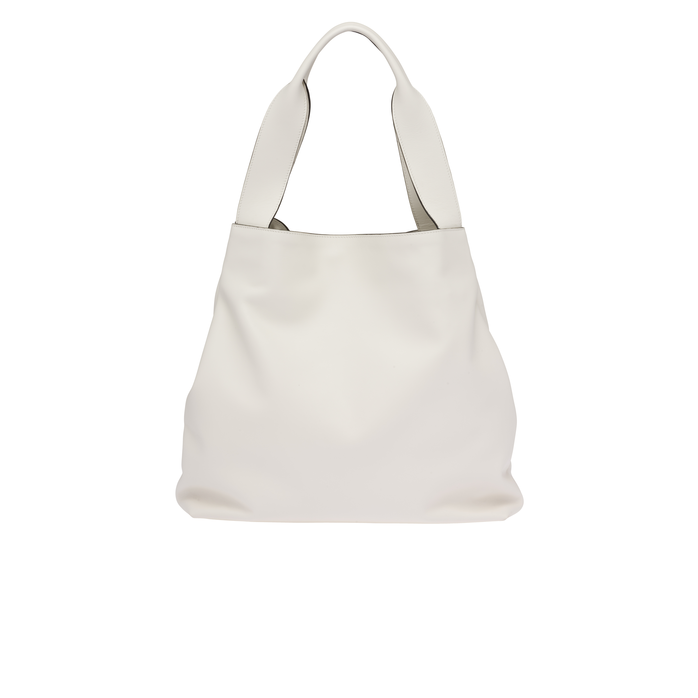 White Leather Hobo Bag | Miu Miu