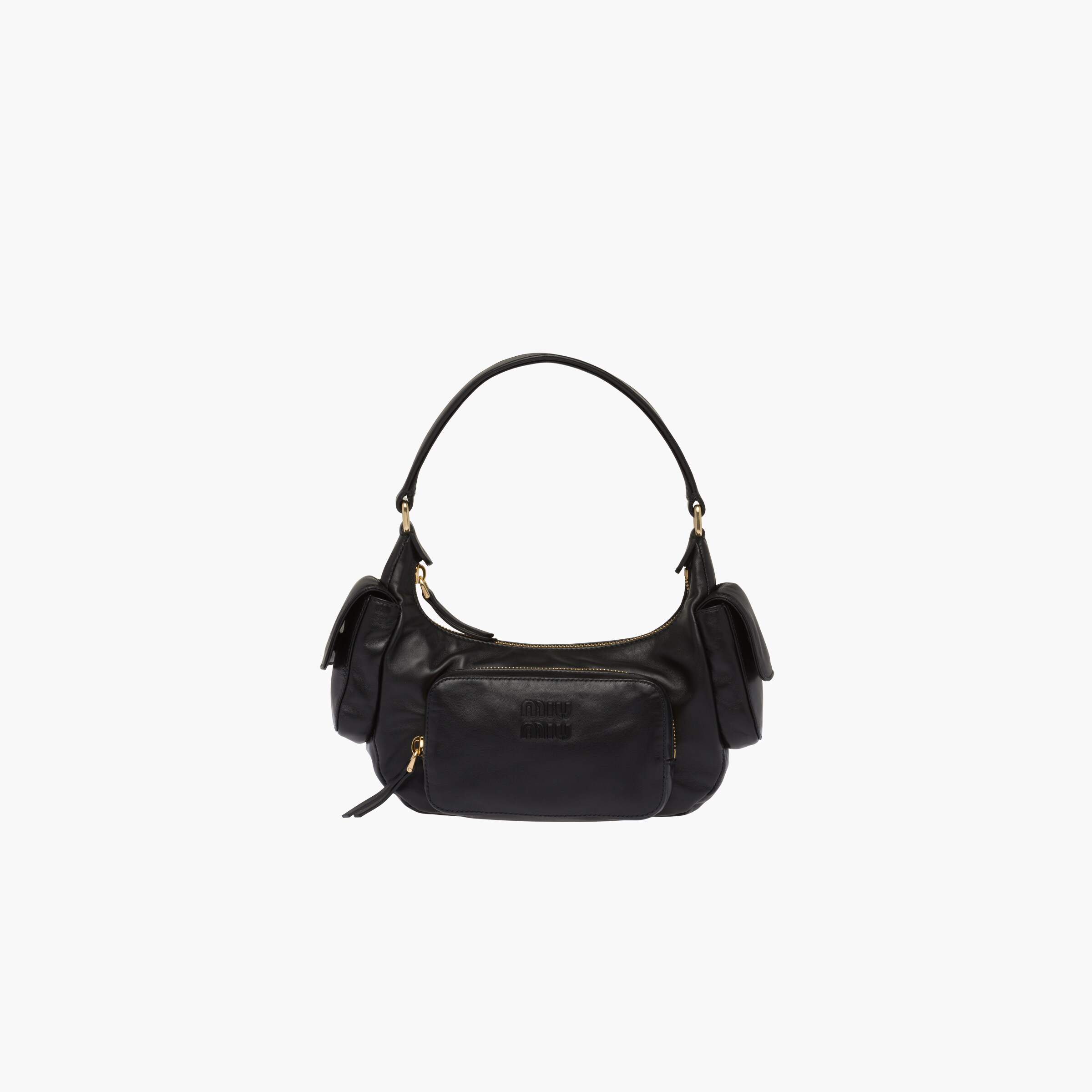 Nappa leather Pocket bag by Miu Miu, available on miumiu.com for $3000 Emily Ratajkowski Bags Exact Product 