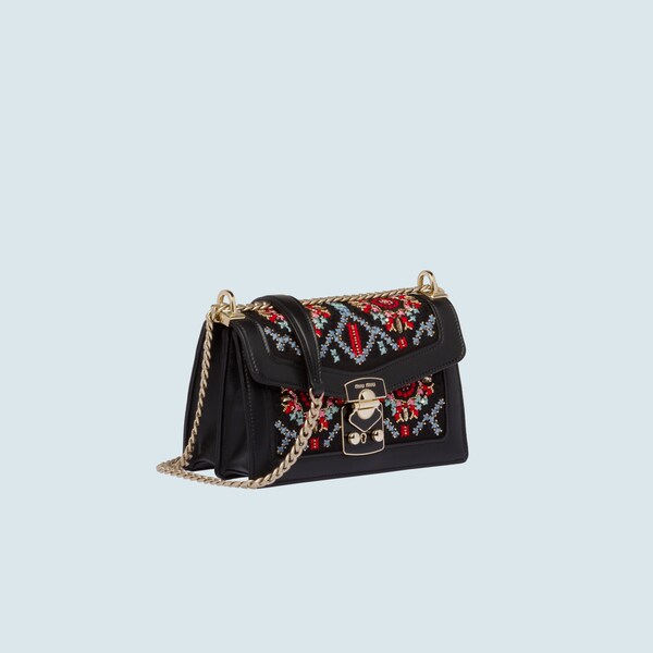 Miu Miu Embroidered Bag 2024 favors