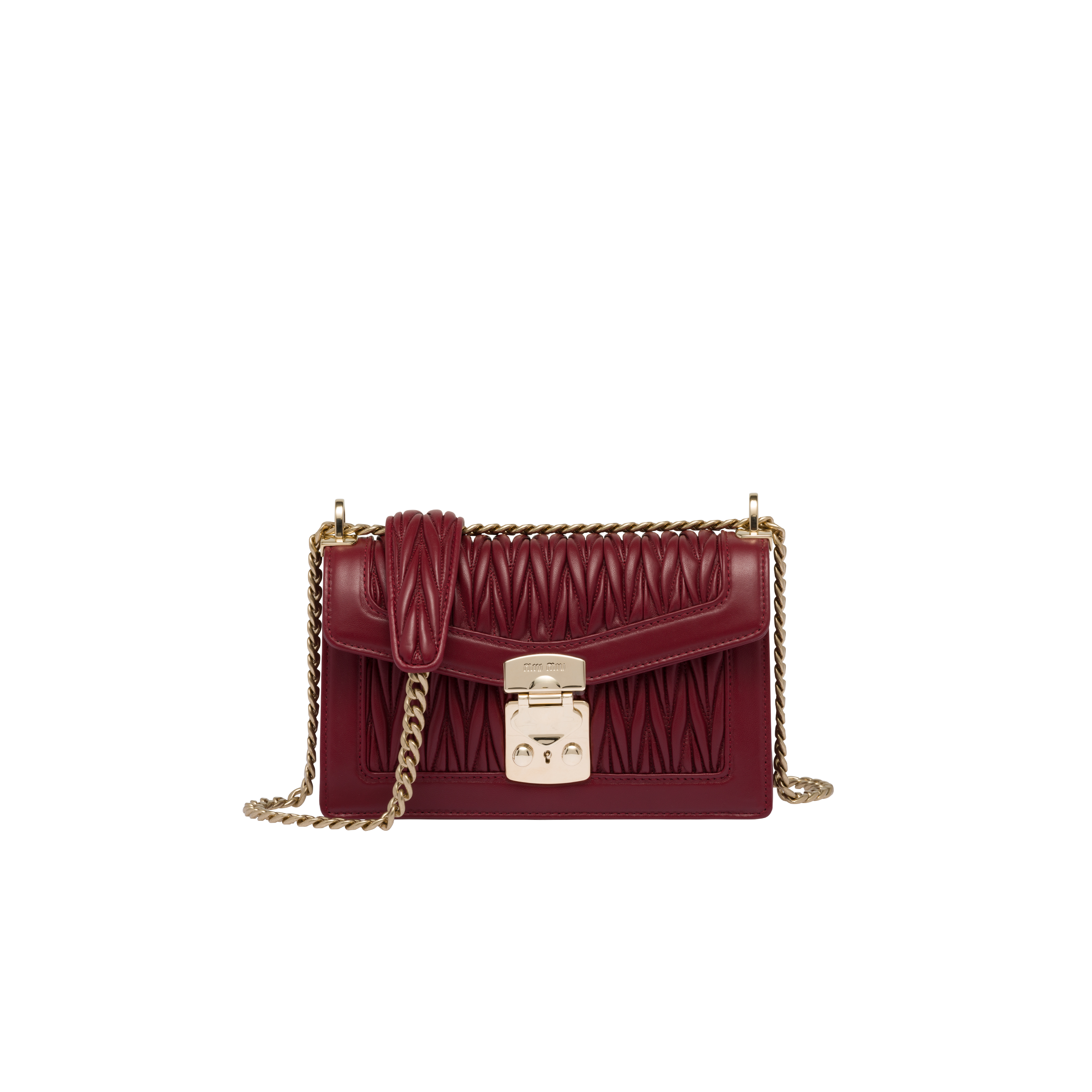Miu miu confidential matelasse bag outlet