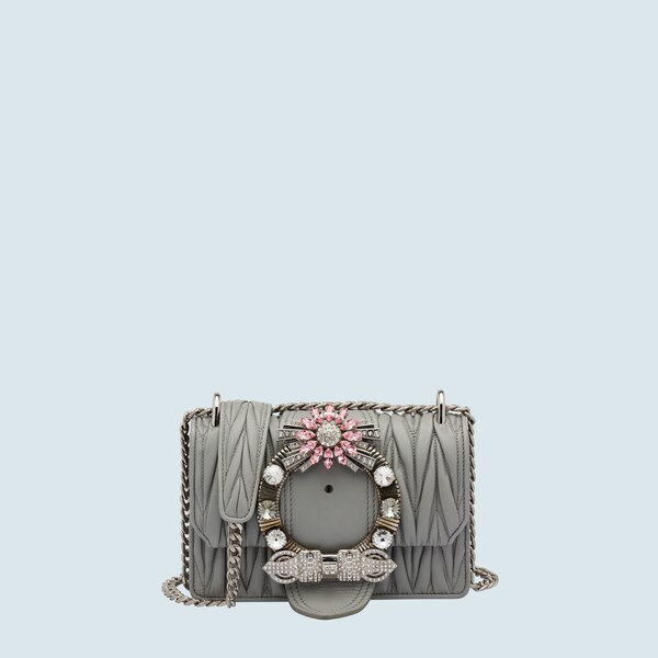 Miu Lady Matelassé Shoulder Bag