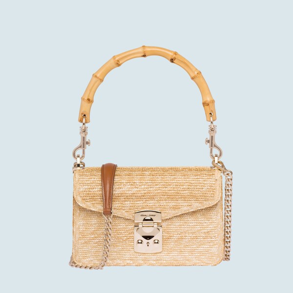 bamboo shoulder bag