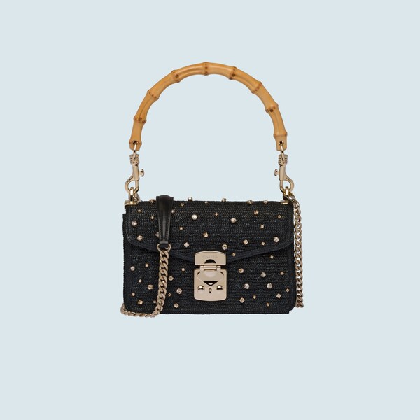 bamboo shoulder bag