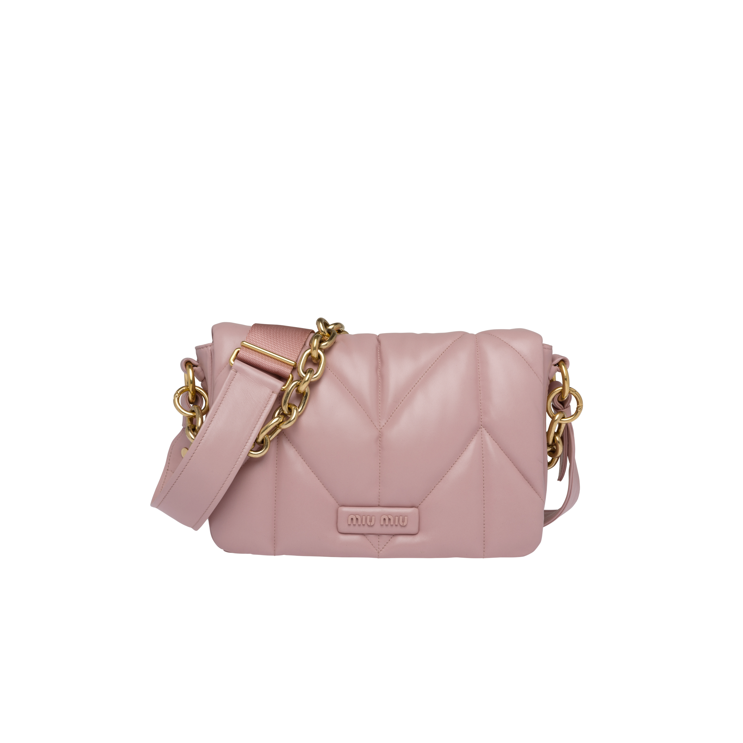 Miu miu small quilted bag with strap 2025