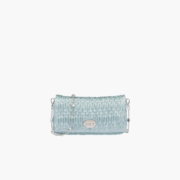 Blue miu miu bag Clearance