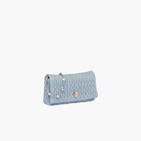 miu miu blue bolsa