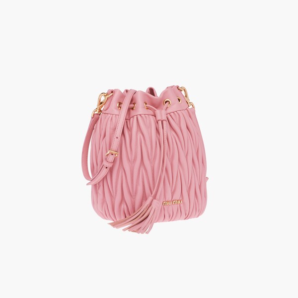 pink bucket purse