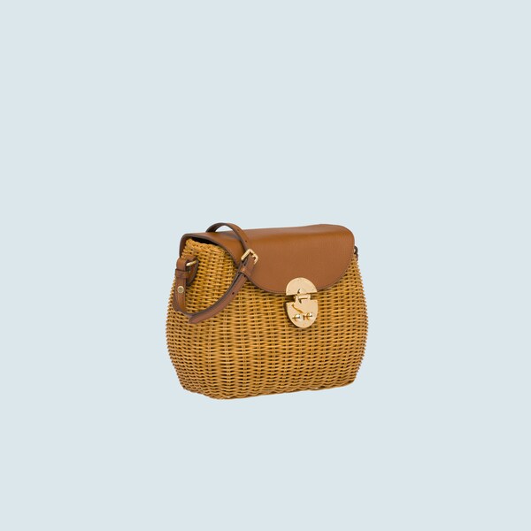 Bolsa de palha miu miu clearance