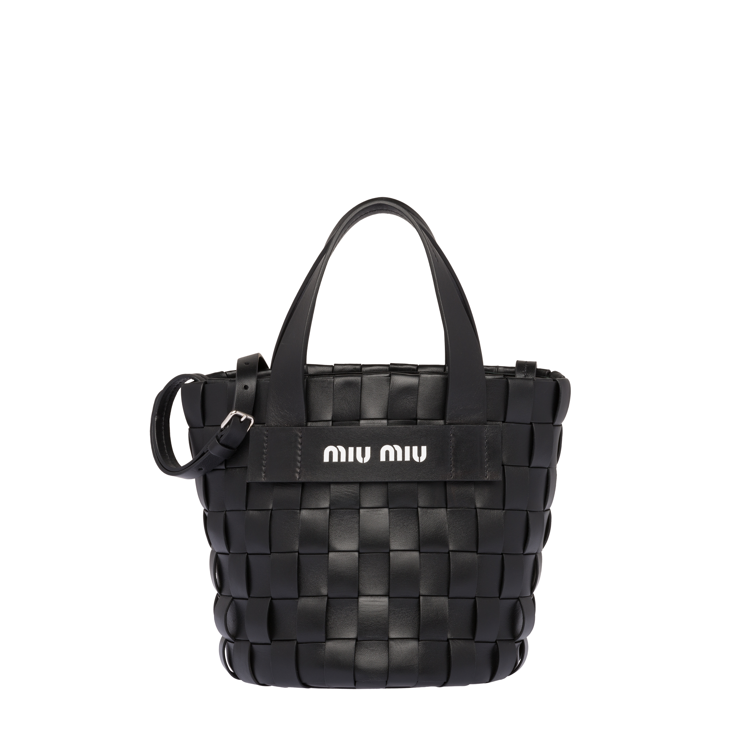 leather bucket tote