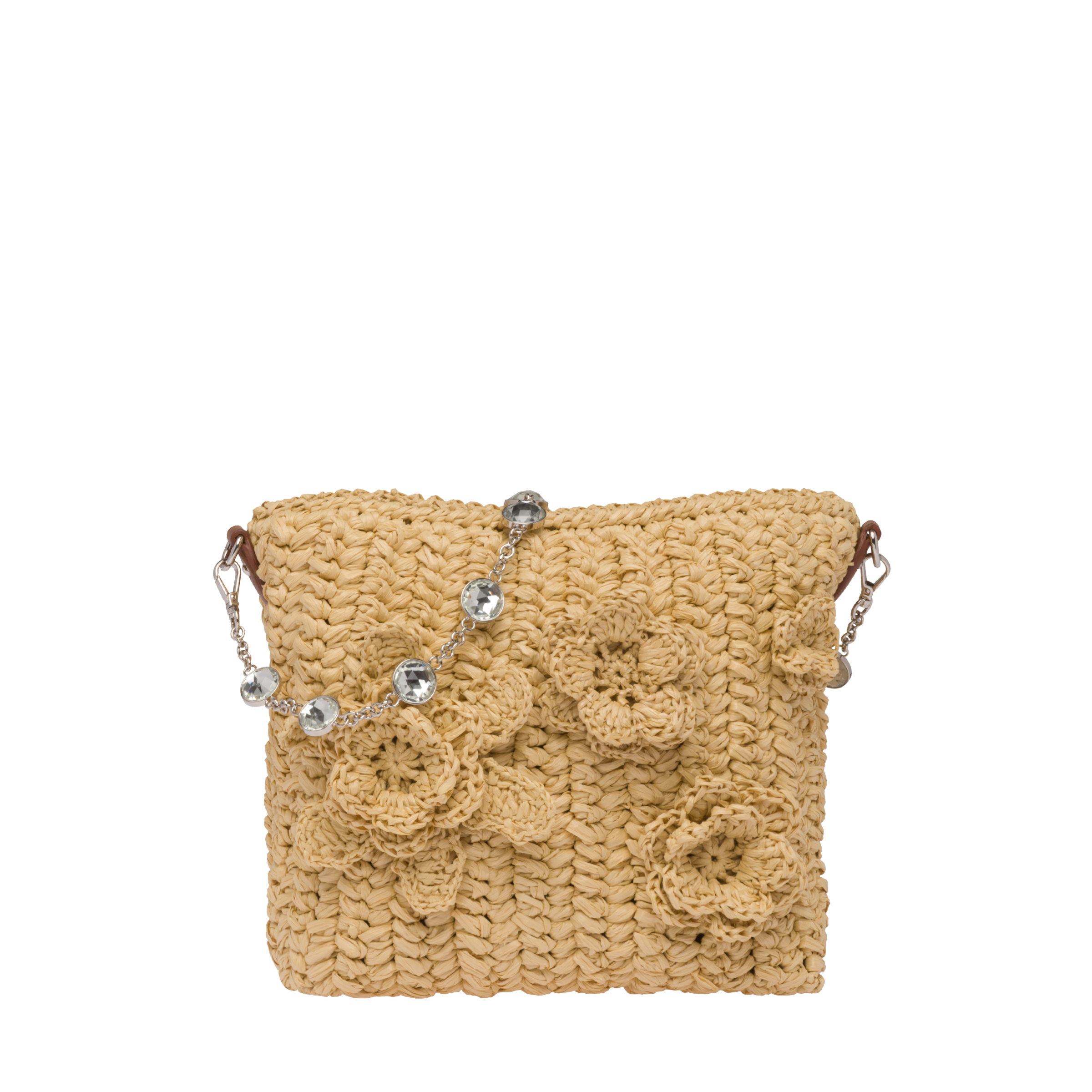 raffia bucket bag