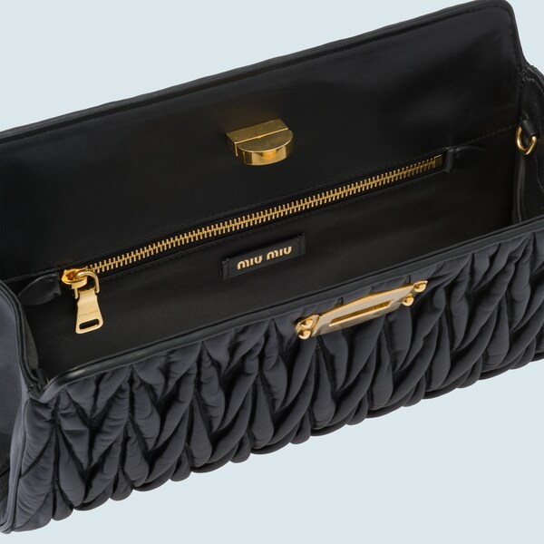 miu miu matelasse clutch