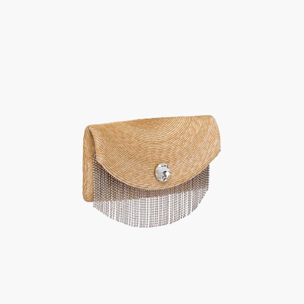 clutch straw bolsa