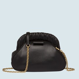 leather clutch with strap