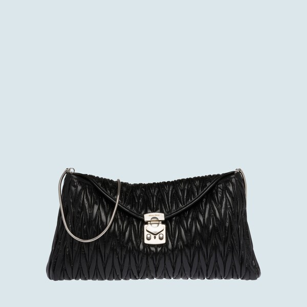 Pochette miu miu nera Outlet