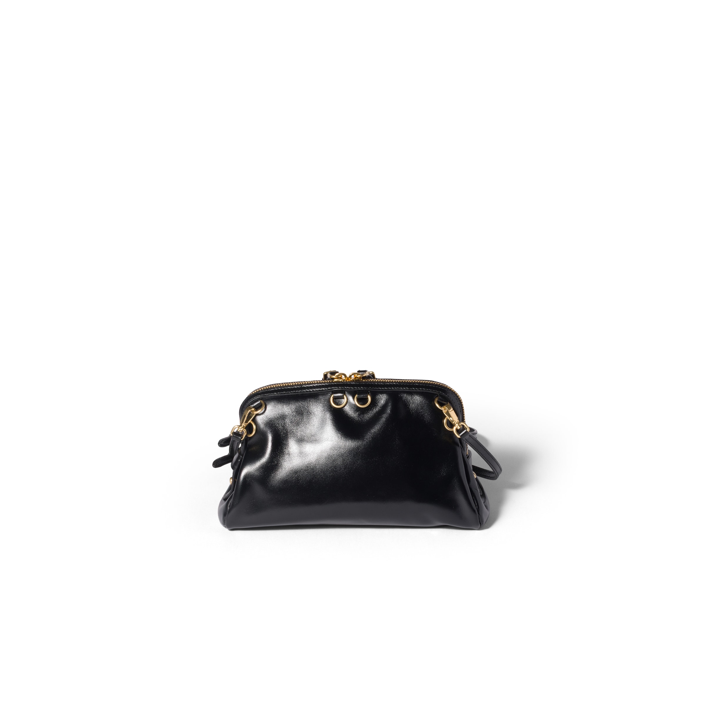 Miu Miu Caprice Leather Clutch In Pattern