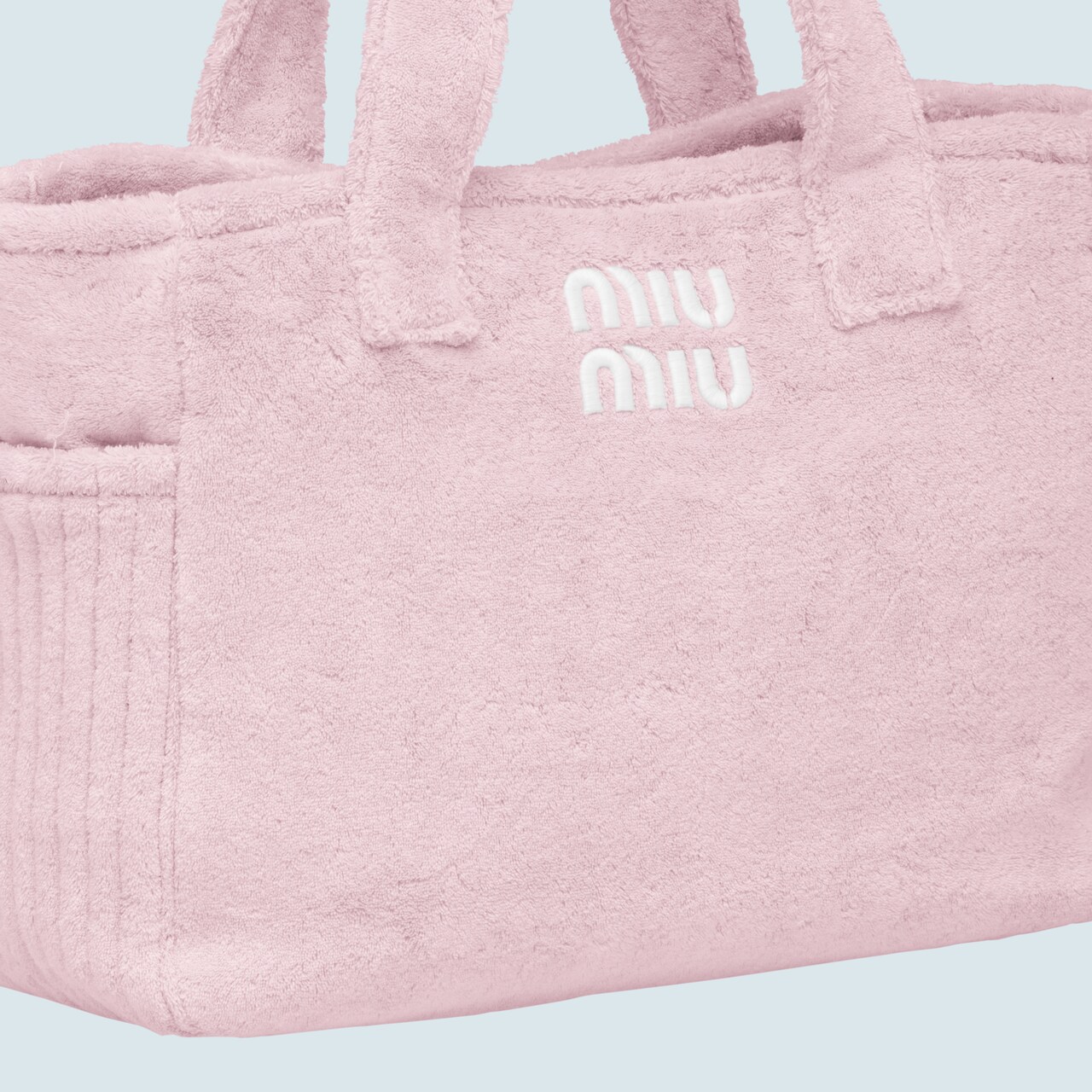 terry cloth tote bag zara