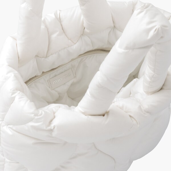 Bolsos económicos acolchado blanco