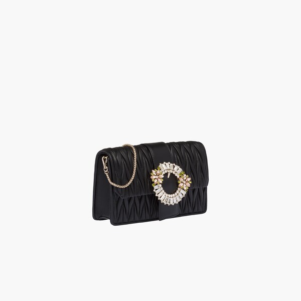 Miu miu black purse clearance