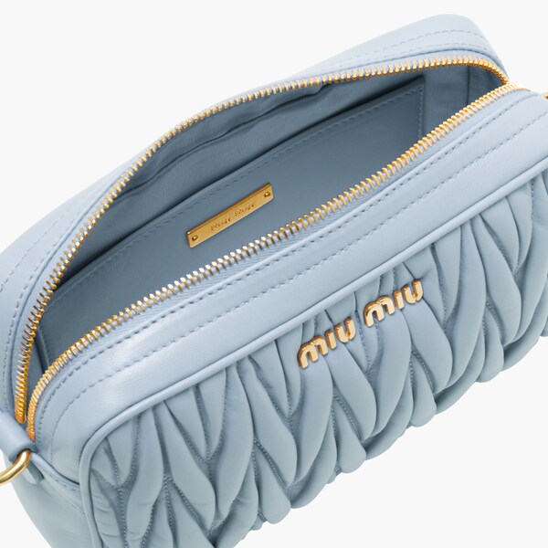 miu miu blue bolsa