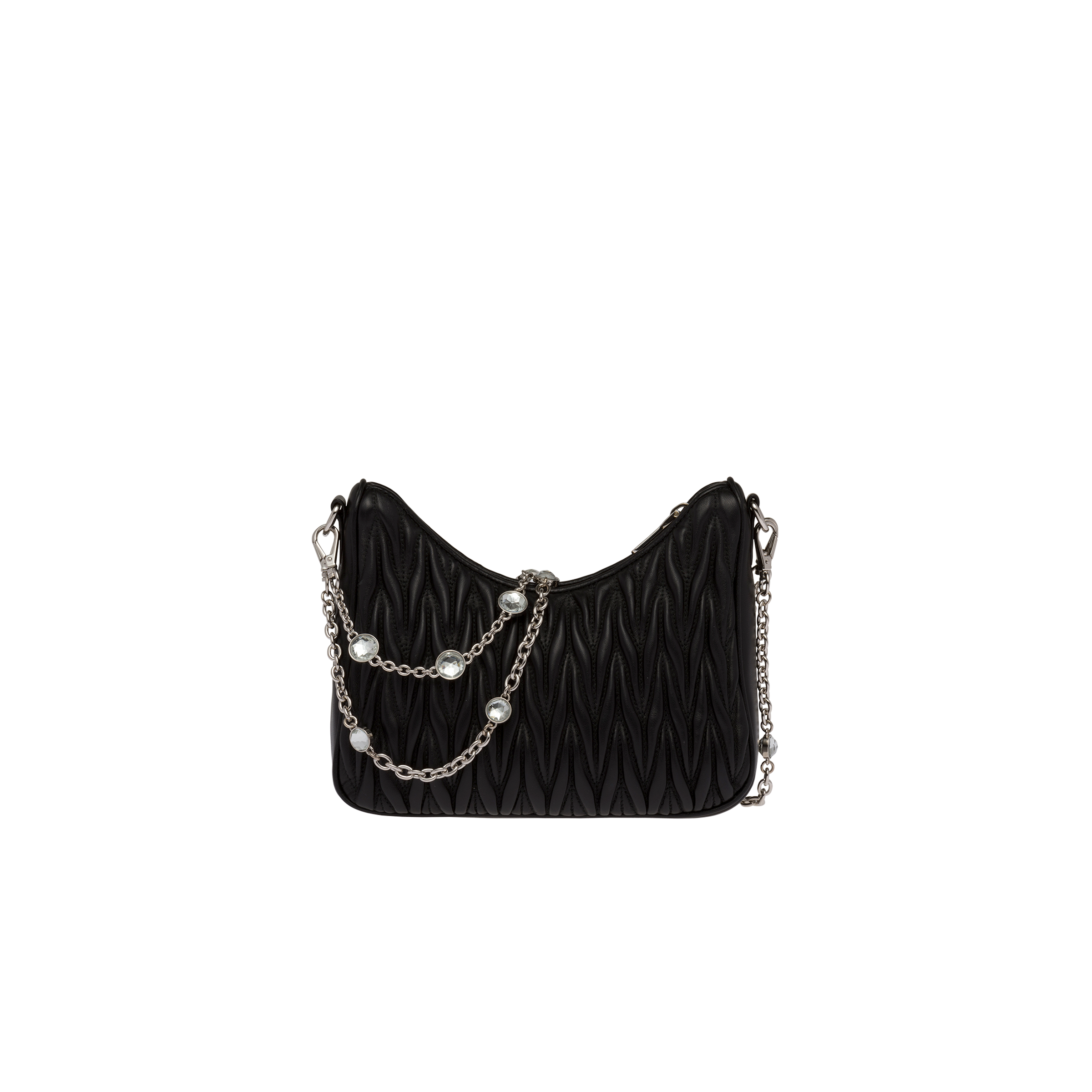 Matelassé leather clearance shoulder bag
