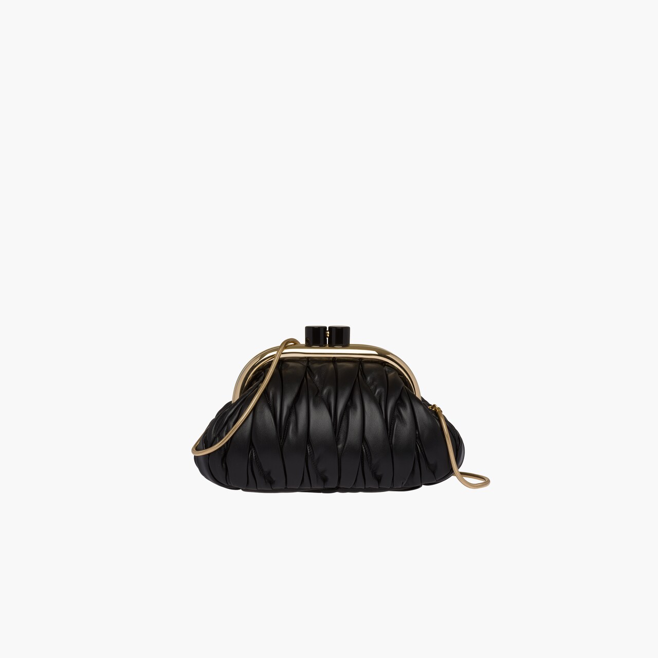 Miu Belle Nappa leather clutch by Miu Miu, available on miumiu.com for $3150 Emily Ratajkowski Bags Exact Product 