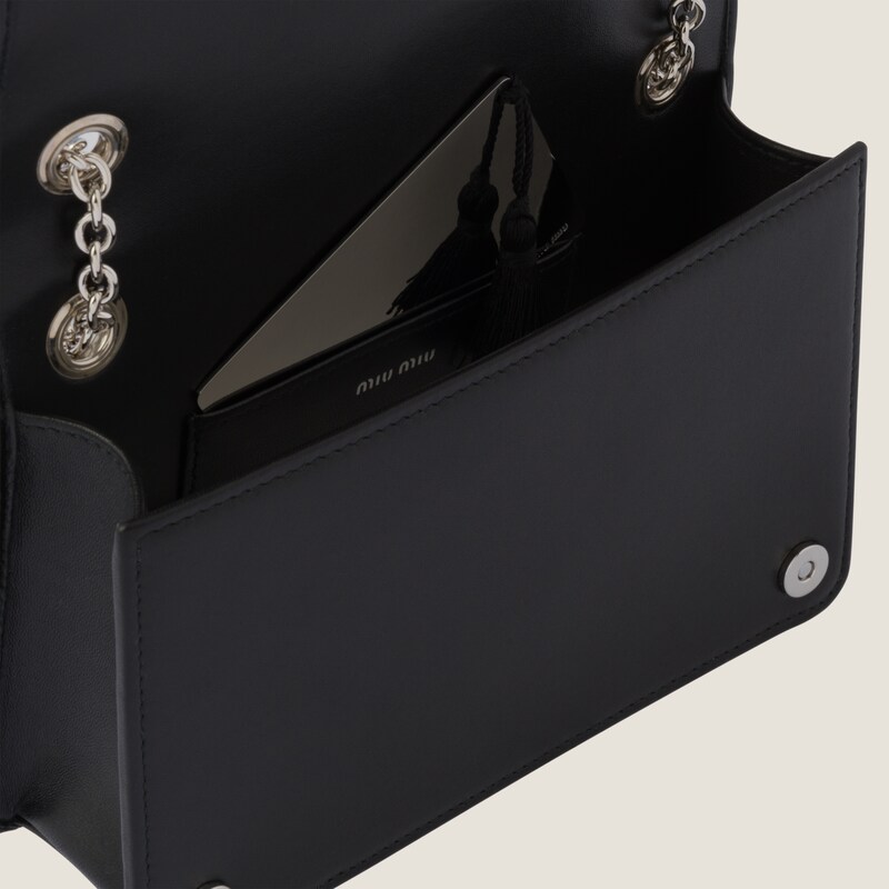 MATELASSÉ NAPPA LEATHER MINI BAG 18 BLACK