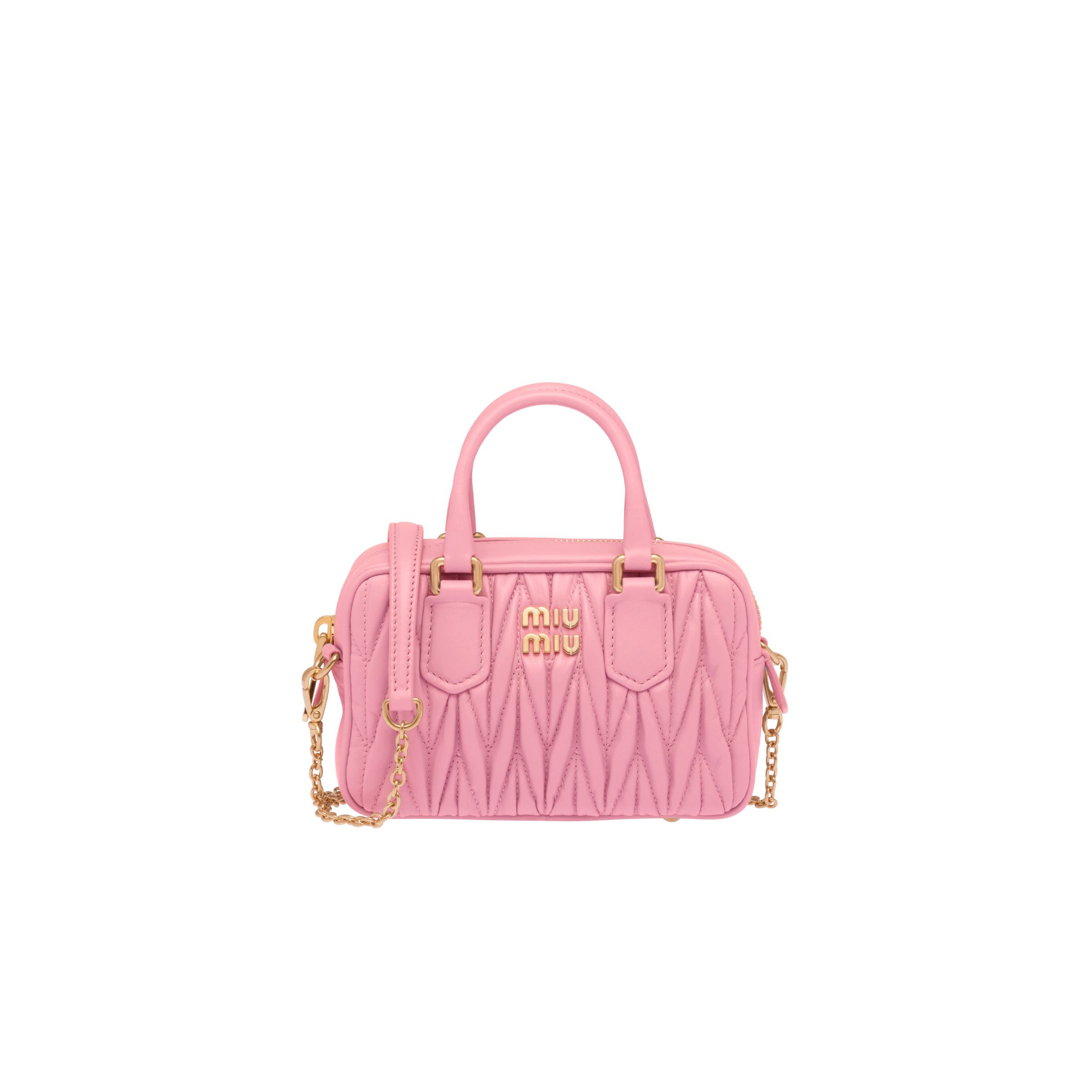 Cosmetics Bag - Small - Nappa Leather - Midnight Monstera
