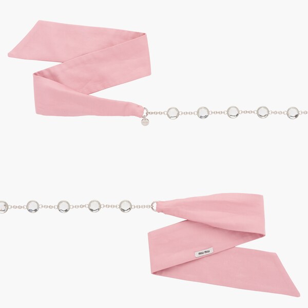 crystal chain belt