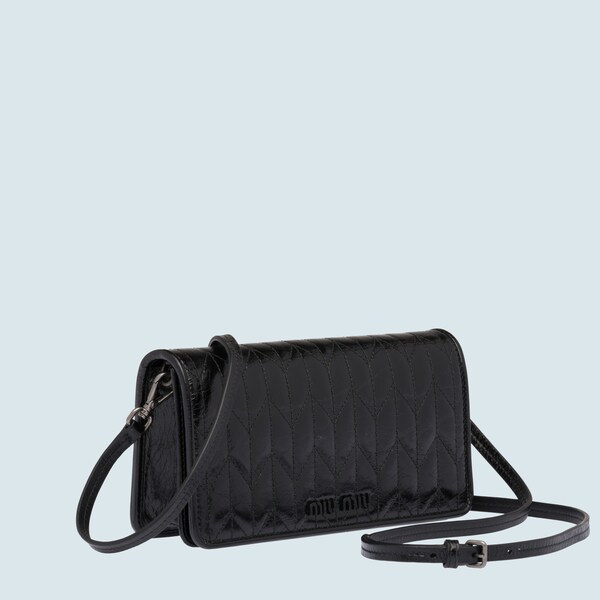 miu miu small quilted bag with strap