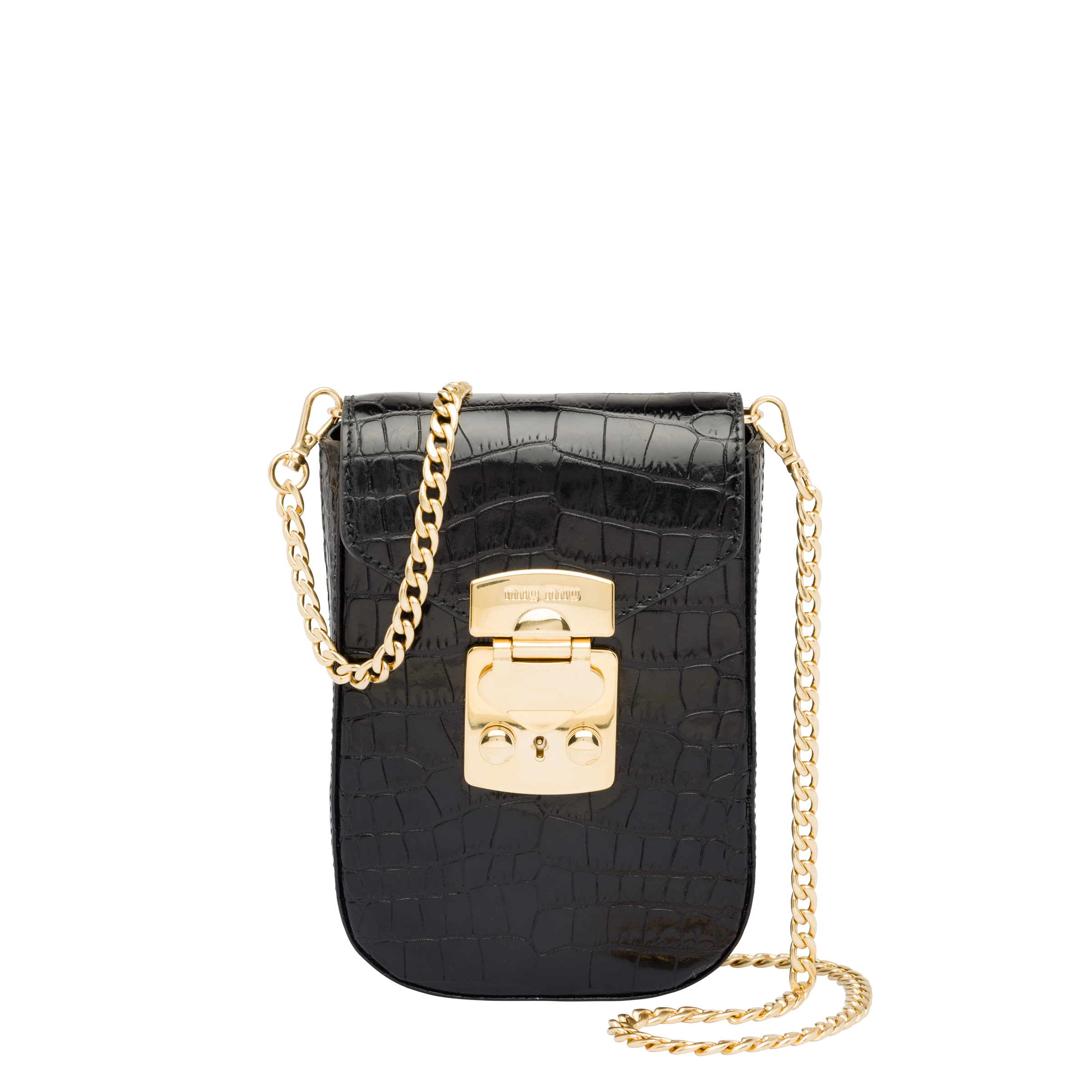 crocodile print bag