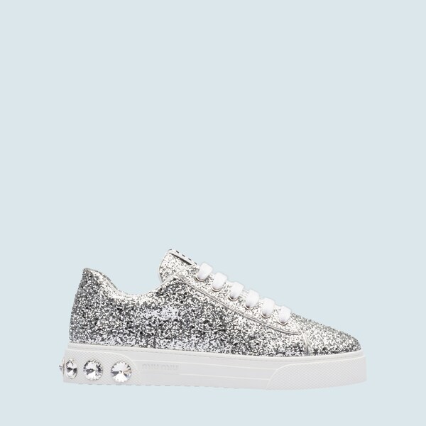 sneakers glitter