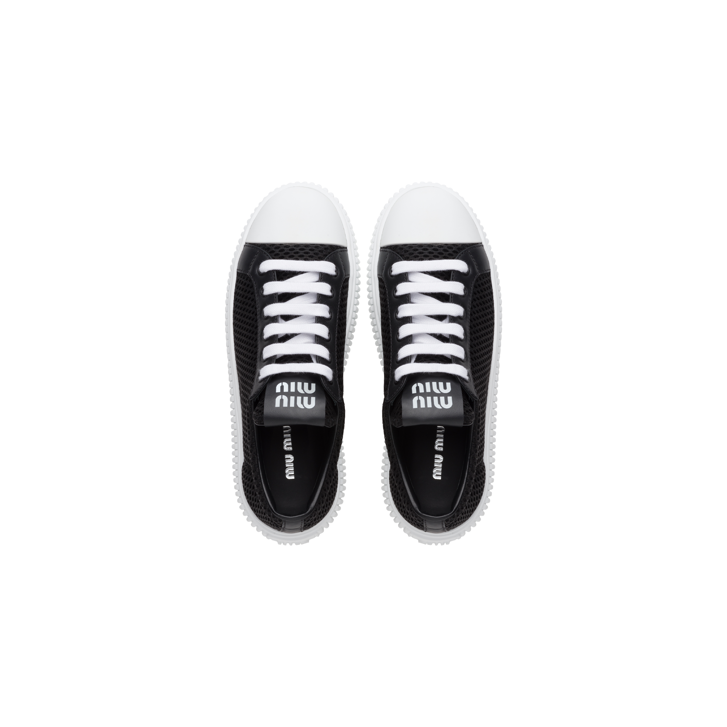 Miu miu black hotsell sneakers